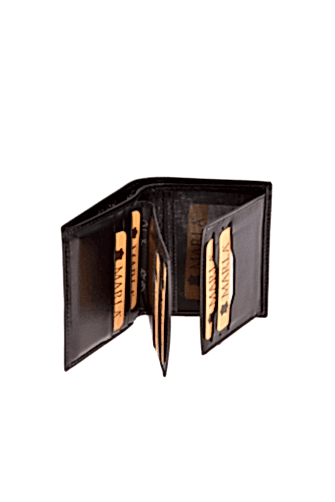 HAKİKİ DERİ ERKEK CÜZDANI SİYAH-105 MODEL