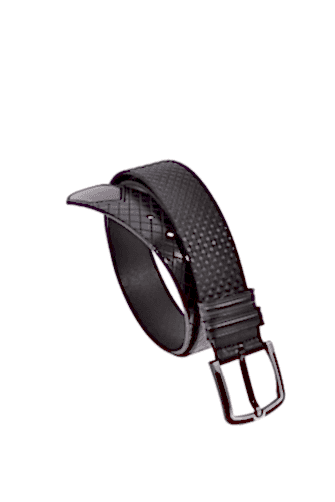 DERİ DOLAP TEK KAT 4.5 CM BAKLAVA DESEN SPOR KEMER