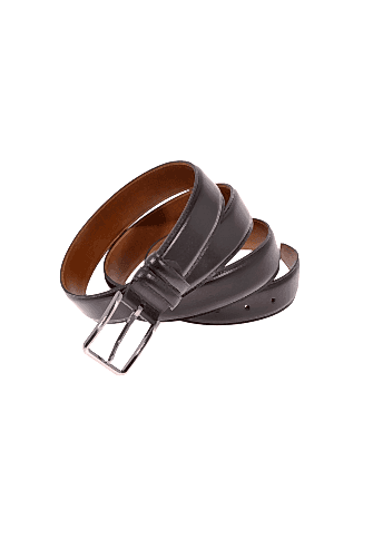 VİDALA 3.5 CM BATTAL KLASİK ERKEK DERİ KEMER