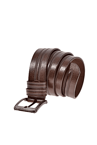 DOLAP 4.5 CM YOL DESENLİ SPOR ERKEK DERİ KEMER