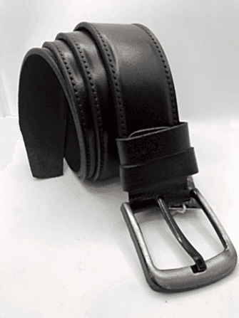 MANDA DERİSİ 4,5 CM SPOR ERKEK KEMERİ DİKİŞ DESEN