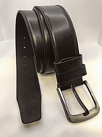 MANDA DERİSİ 4,5 CM SPOR ERKEK KEMERİ DİKİŞ DESEN