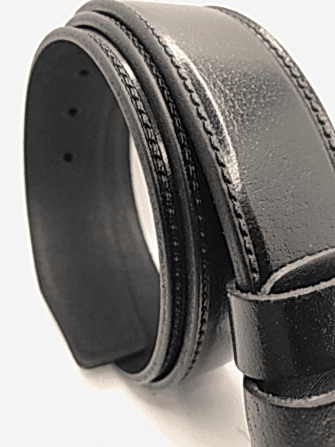 MANDA DERİSİ 4,5 CM SPOR ERKEK KEMERİ DİKİŞ DESEN